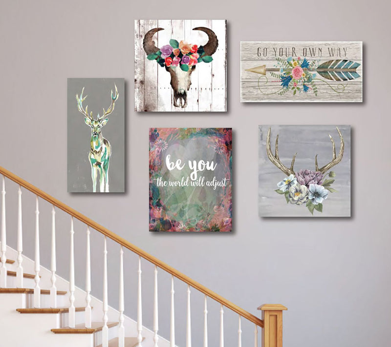 Courtside Market Go Your Own Way 5-Piece CanvasSet — Main view