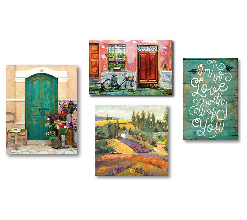 Courtside Market Tuscan Sun 4-Piece Canvas Set — View 3