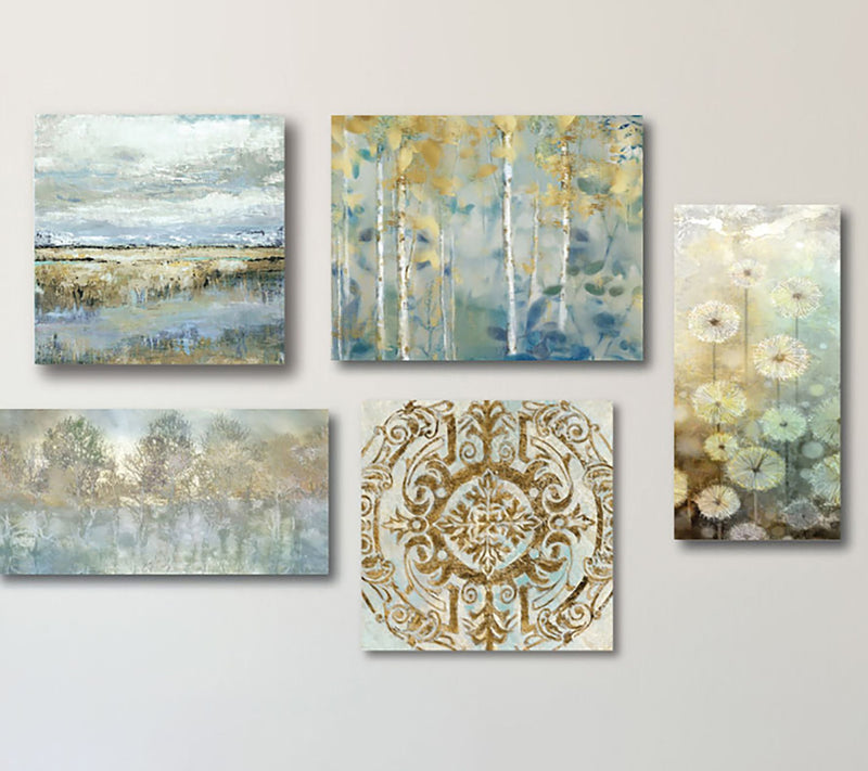 Courtside Market Golden 5 Piece Canvas Set — View 3