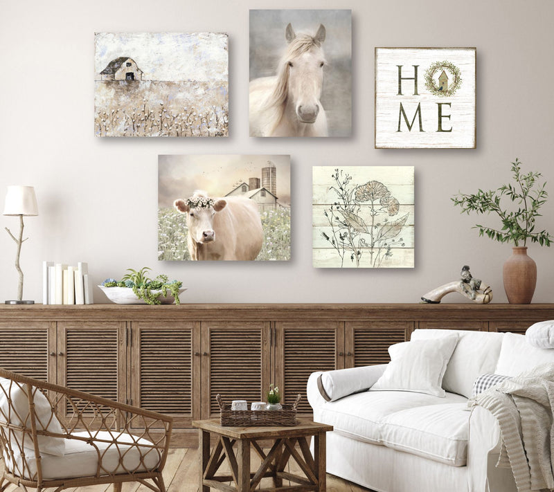 Courtside Market Clam Farmhouse II 5-Piece Canvas Set — View 4