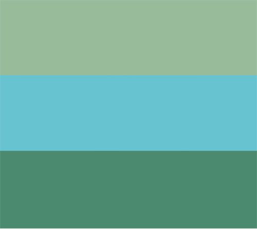 Courtside Market Teal Peacock 5-Piece Canvas Set — View 2