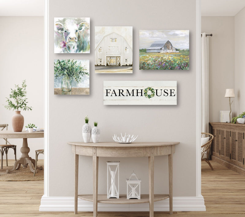 Courtside Market Clam Farmhouse 5-Piece CanvasSet — Main view
