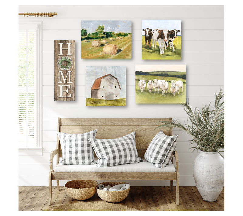 Courtside Market Spring Farm 5-Piece Canvas Set — View 2