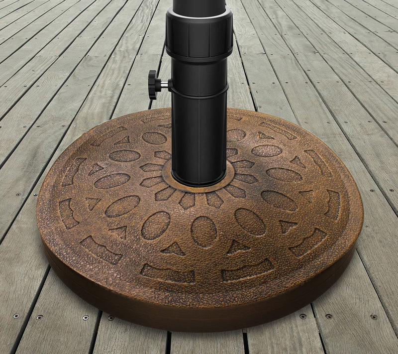 Patio Umbrella Base, Resin & Cement Weight — Main view