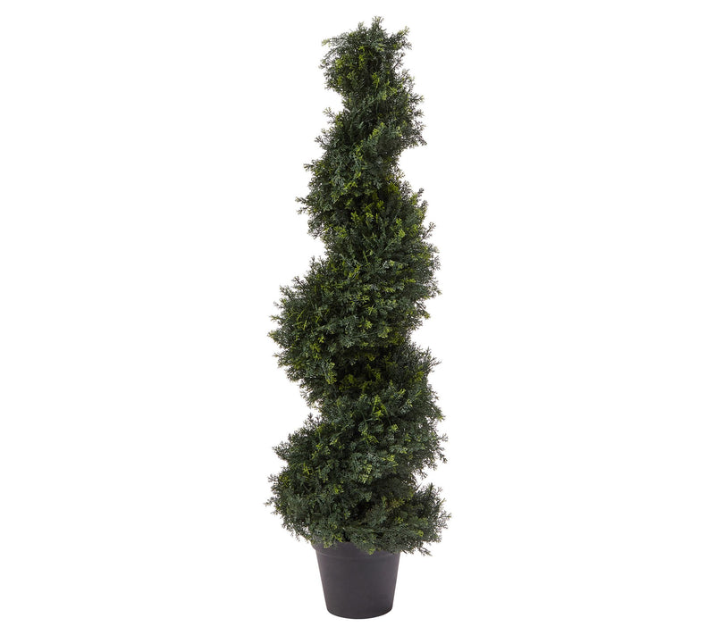 Nature Spring 48" Artificial Cypress Topiary — Main view