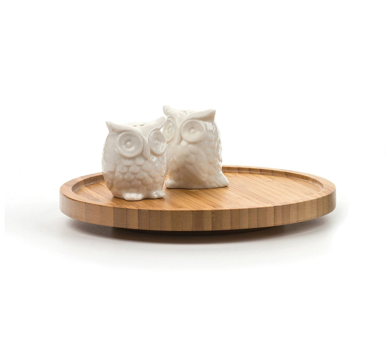 RSVP Bamboo Tool Crock Turntable — View 4