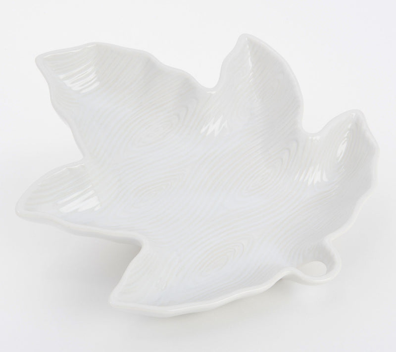 Temp-tations Seasonal Figural Leaf Appetizer Plate — Main view