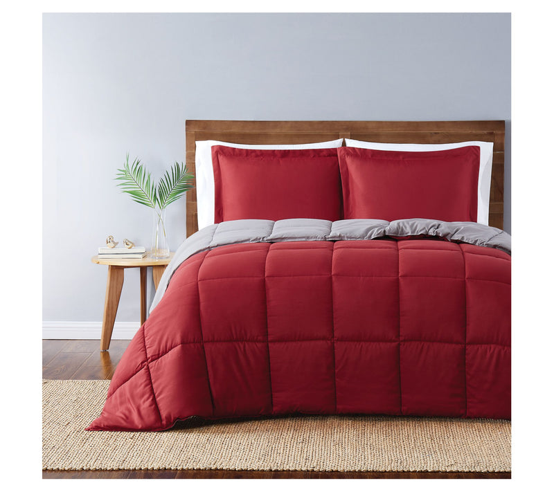 Truly Soft Everyday Reversible Full/Queen Comforter Set — View 6