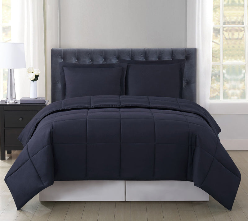 Truly Soft Everyday Reversible King 3-Piece Comforter Set — View 2