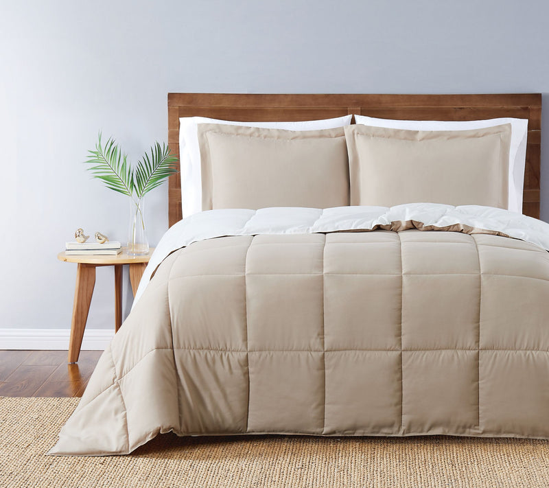Truly Soft Pleated King Comforter Set — View 9