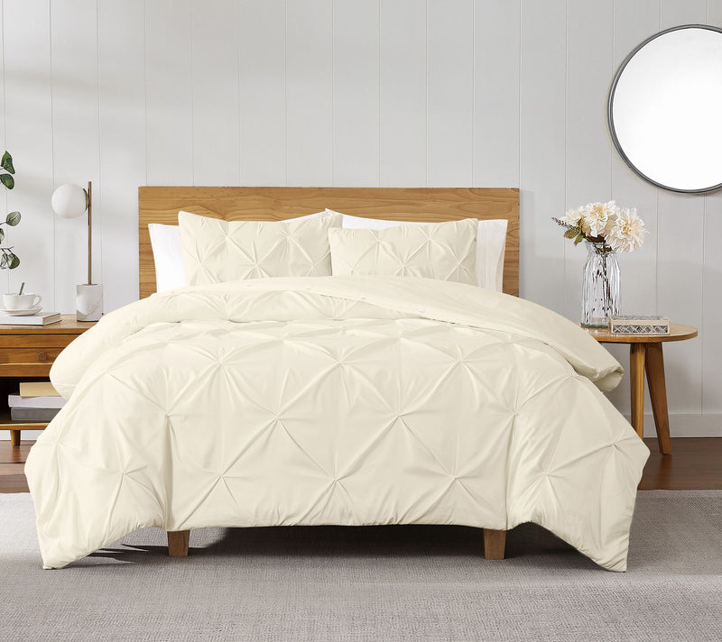 Truly Soft Pleated King Comforter Set — View 17