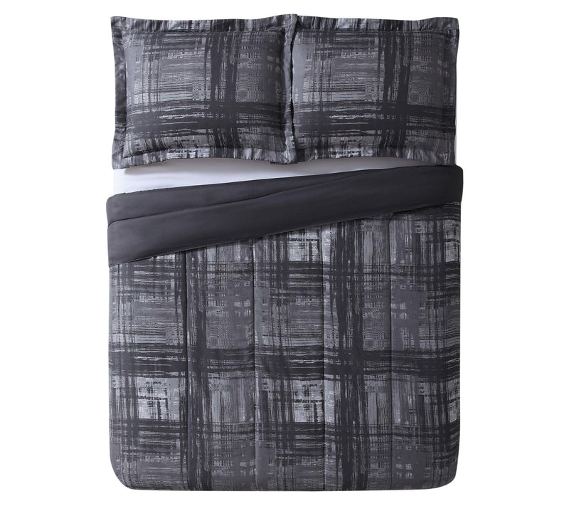 Style 212 Camden Plaid Full/Queen Comforter Set — View 4
