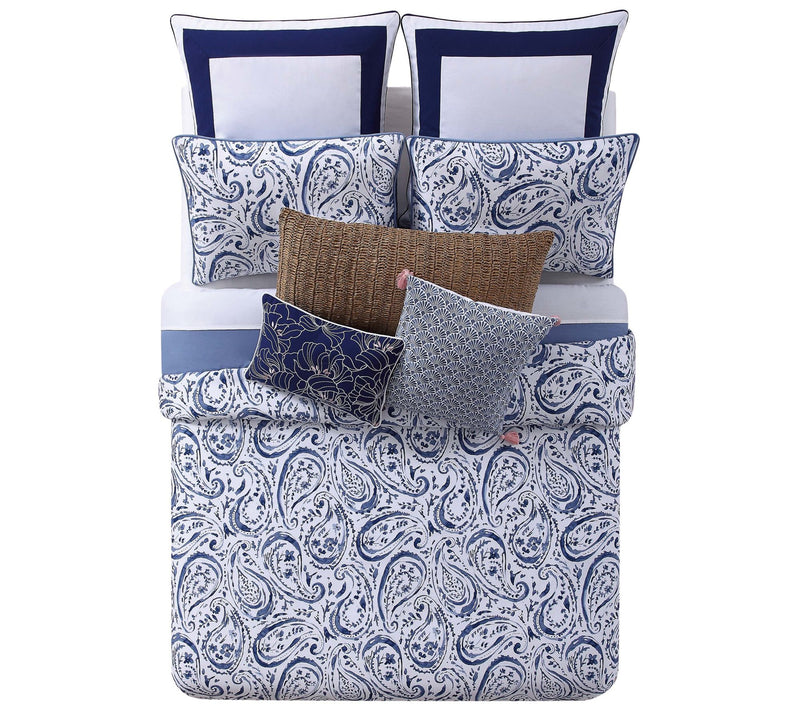 Oceanfront Resort Indienne Paisley Twin XL Comforter Set — View 4