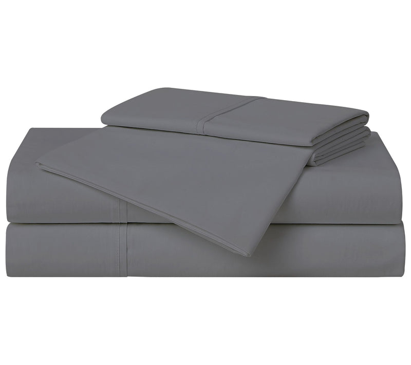 Cannon Solid Percale 4-Piece King Sheet Set — View 7