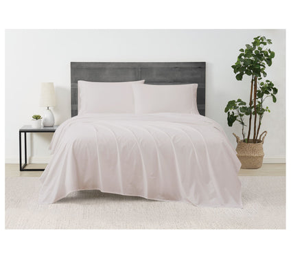 Cannon Solid Percale 4-Piece Full Sheet Set