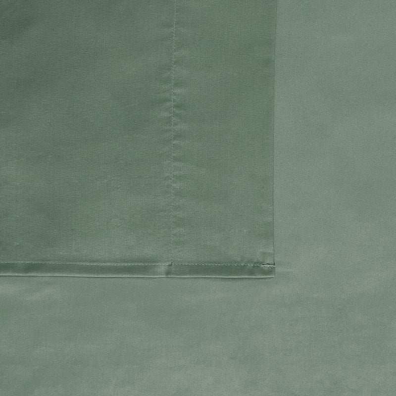 London Fog Garment Wash Solid Twin XL 3-Piece Sheet Set — View 4