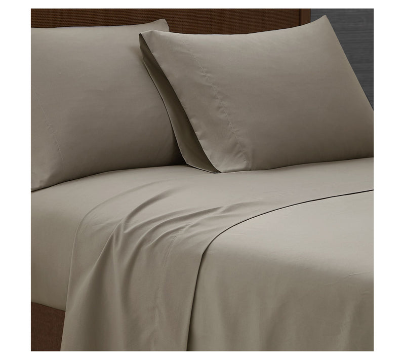 London Fog Garment Wash Solid Twin XL 3-Piece Sheet Set — View 9