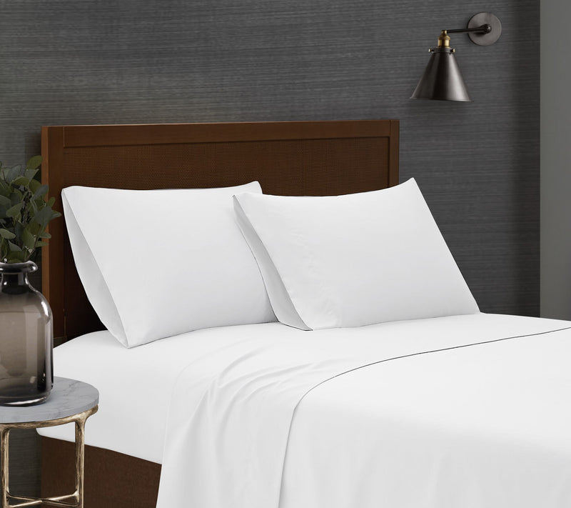 London Fog Garment Wash Solid Full 4-Piece Sheet Set — View 11