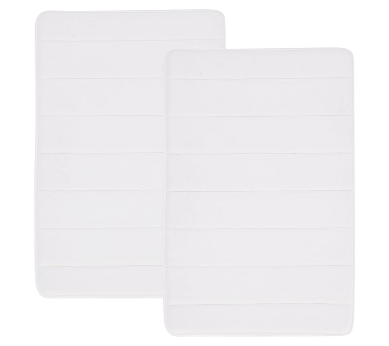 Truly Soft Solid Memory Foam Set of 2 (20x32) Bath Rug — View 11