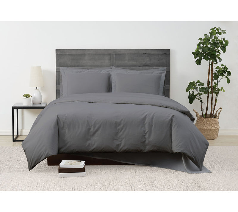 Cannon Solid Percale 3-Piece Full/Queen Duvet Set — View 7