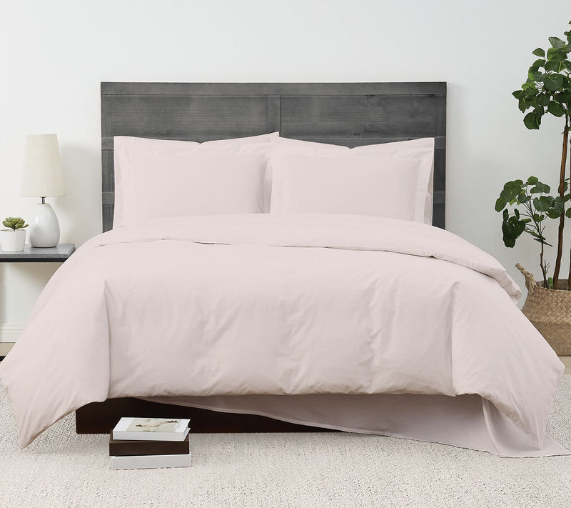 Cannon Solid Percale 3-Piece King Duvet Set — View 5