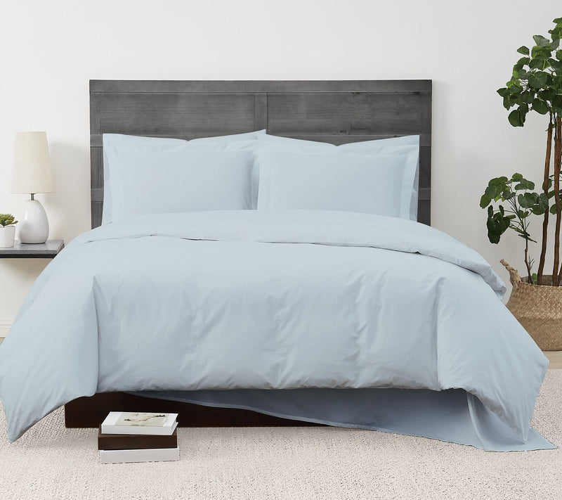 Cannon Solid Percale 3-Piece King Duvet Set — View 9