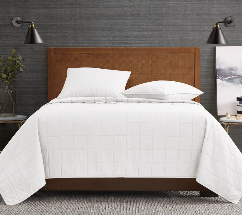 London Fog Garment Wash Solid Twin/Twin XL 2-Piece Quilt Set — View 11