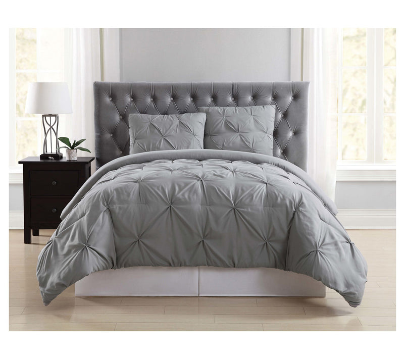 Truly Soft Pleated King Duvet Set — View 6