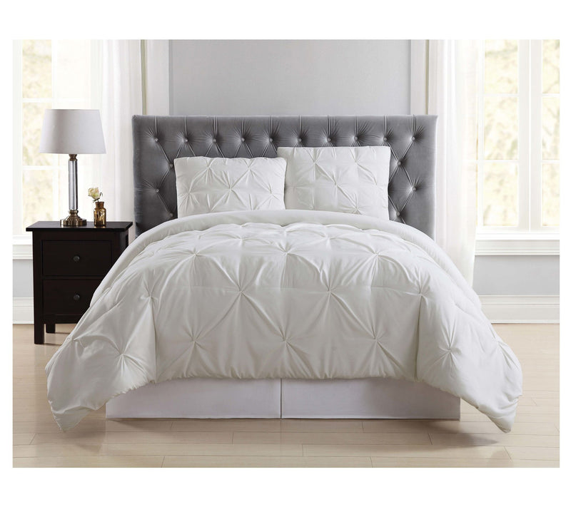 Truly Soft Pleated King Duvet Set — View 9
