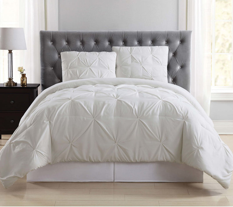 Truly Soft Pleated Twin XL Duvet Set — View 7