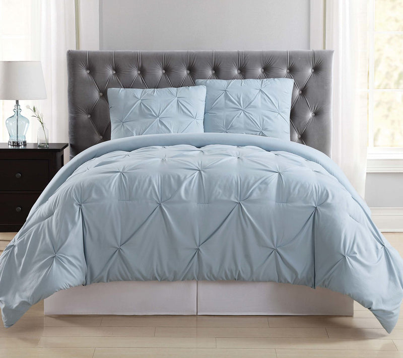 Truly Soft Pleated Twin XL Duvet Set — View 3