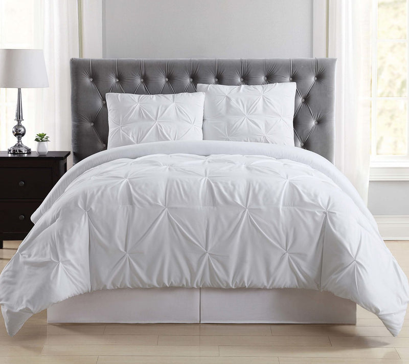 Truly Soft Pleated Twin XL Duvet Set — View 11