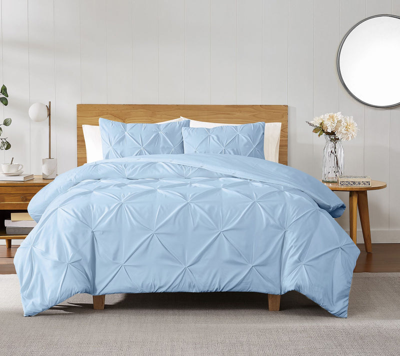 Truly Soft Pleated Twin XL Duvet Set — View 15
