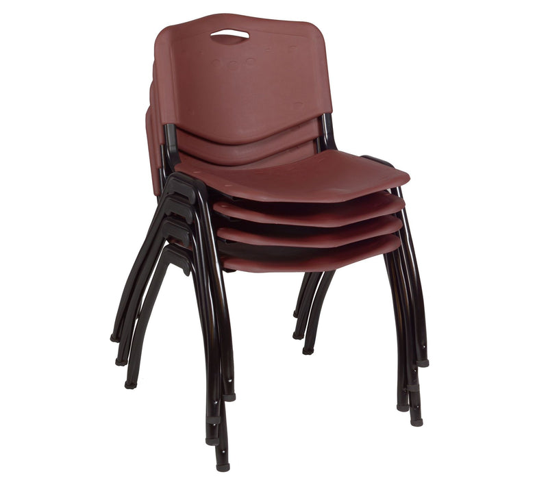 'M' Stack Chair, 4-Pack — View 7
