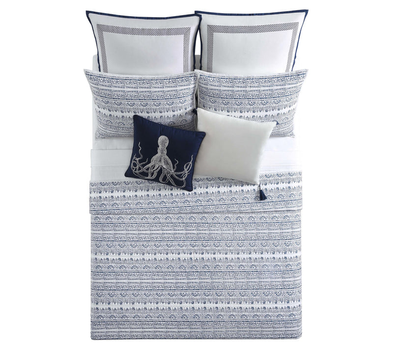 Oceanfront Resort Reef Full/Queen Quilt Set — View 4