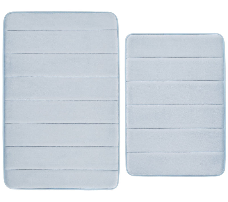 Truly Soft Solid Memory Foam Set of 2 Bath Rug — View 5