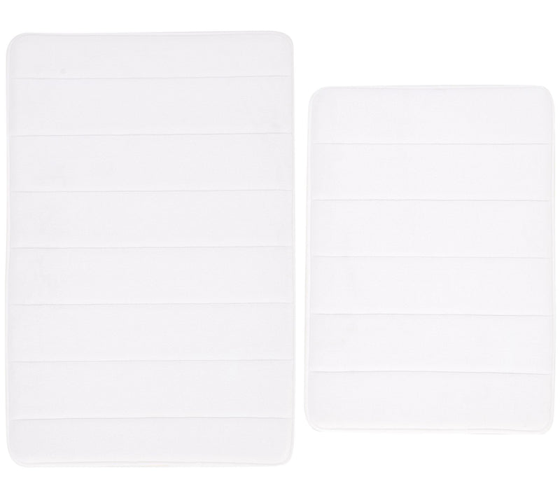 Truly Soft Solid Memory Foam Set of 2 Bath Rug — View 11