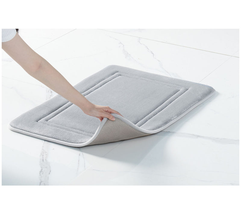 Truly Soft Solid Memory Foam Set of 2 Bath Rug — View 13