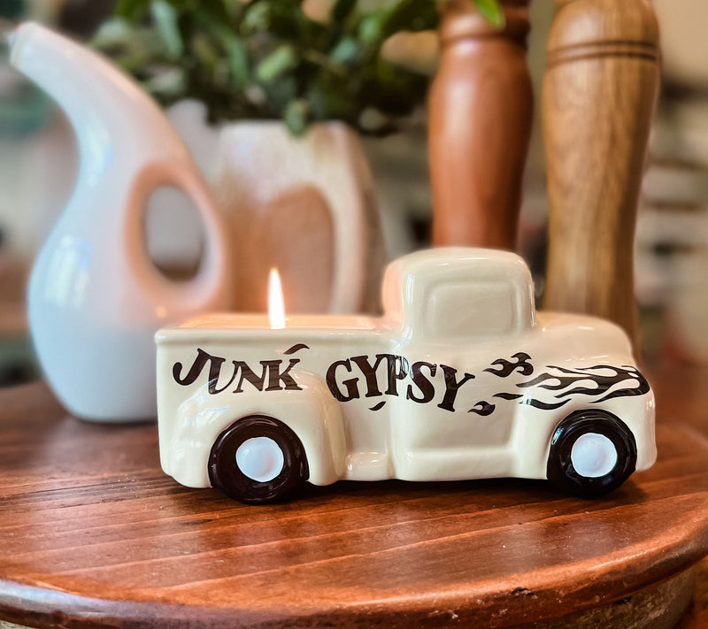 Sister Road by JG 9oz Ceramic Vintage Truck Candle — View 13