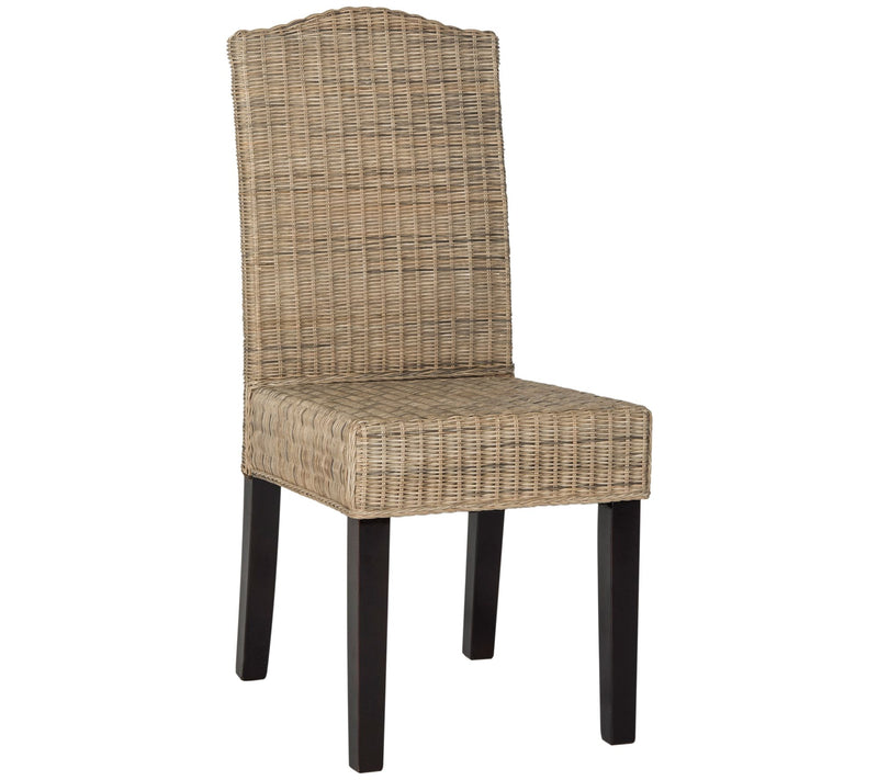 Safavieh Odette Wicker Dining Chair (Set of 2) — View 8