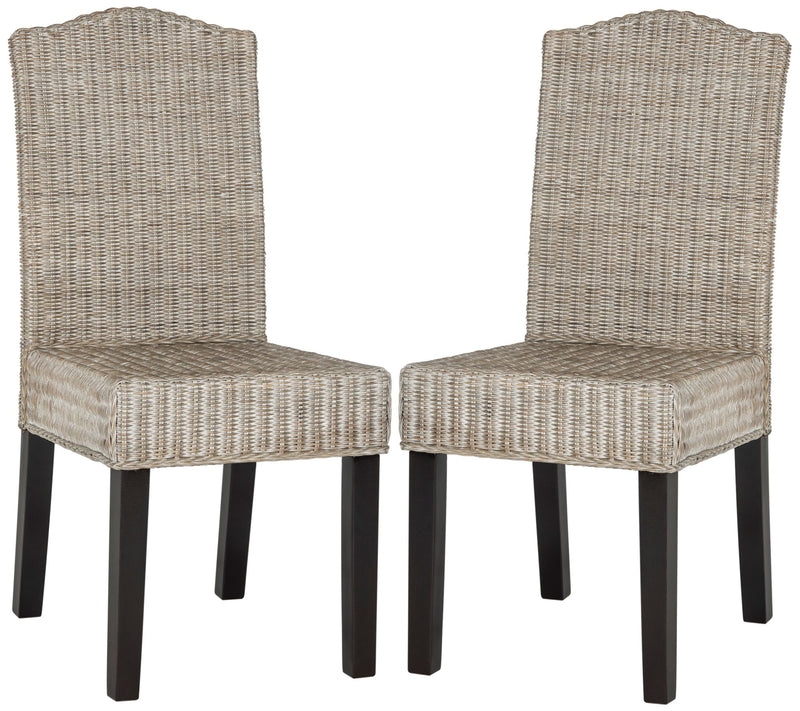 Safavieh Odette Wicker Dining Chair (Set of 2) — Main view