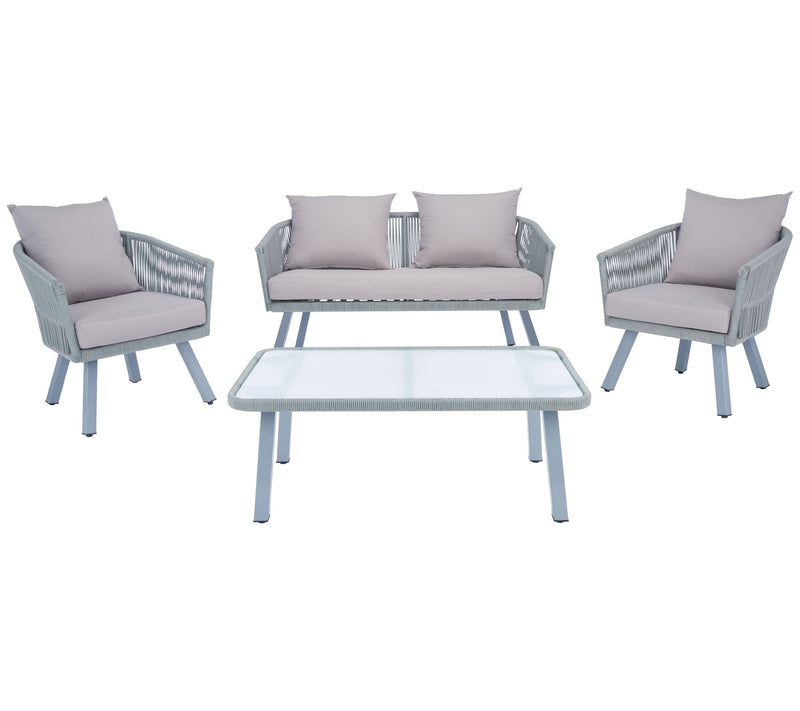 Belmi 4-Piece Outdoor Rope Living Set — View 5