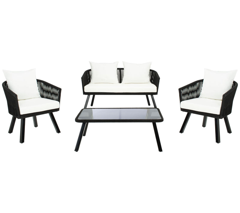 Belmi 4-Piece Outdoor Rope Living Set — Main view