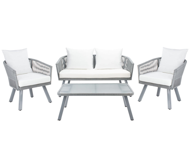 Belmi 4-Piece Outdoor Rope Living Set — View 7