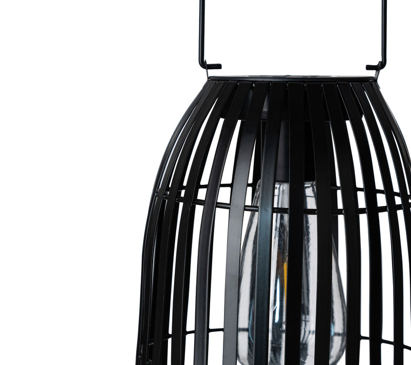 Glitzhome Metal Lattice Solar Powered Outdoor Hanging Lantern — View 11