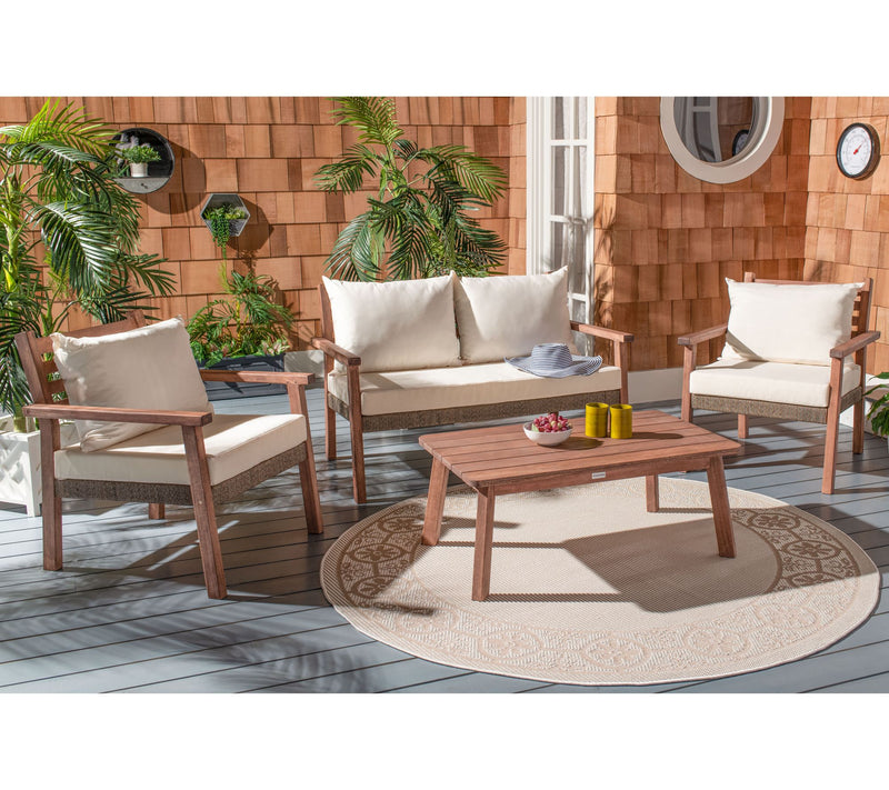 Safavieh Reid 4-Piece Outdoor Living Set — View 7
