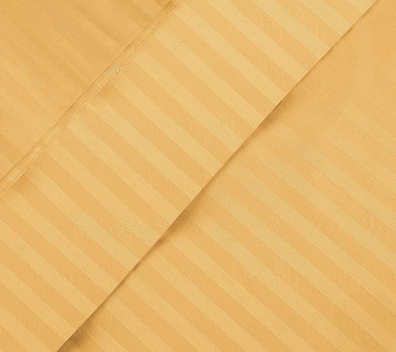 Superior 650TC Egyptian Cotton Striped Sheet, Q ueen — View 26