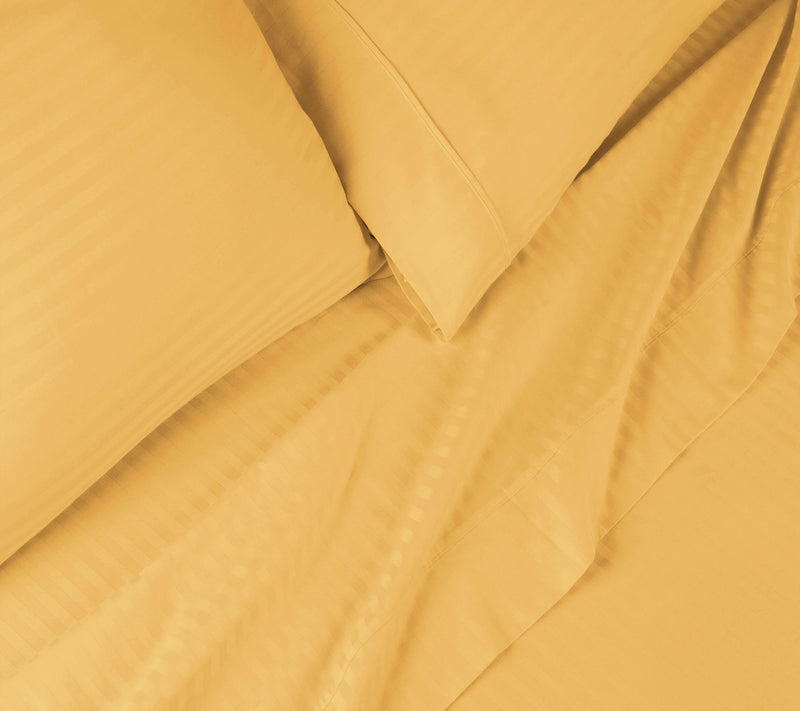 Superior 650TC Egyptian Cotton Striped Sheet, Q ueen — View 24