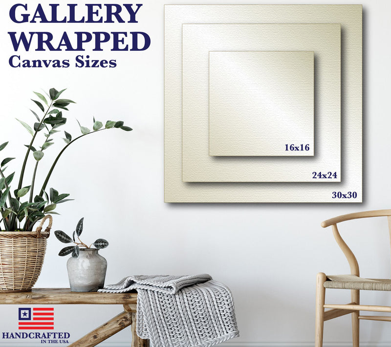Courtside Market Airplane Silhouett 16x16 Canvas — View 5