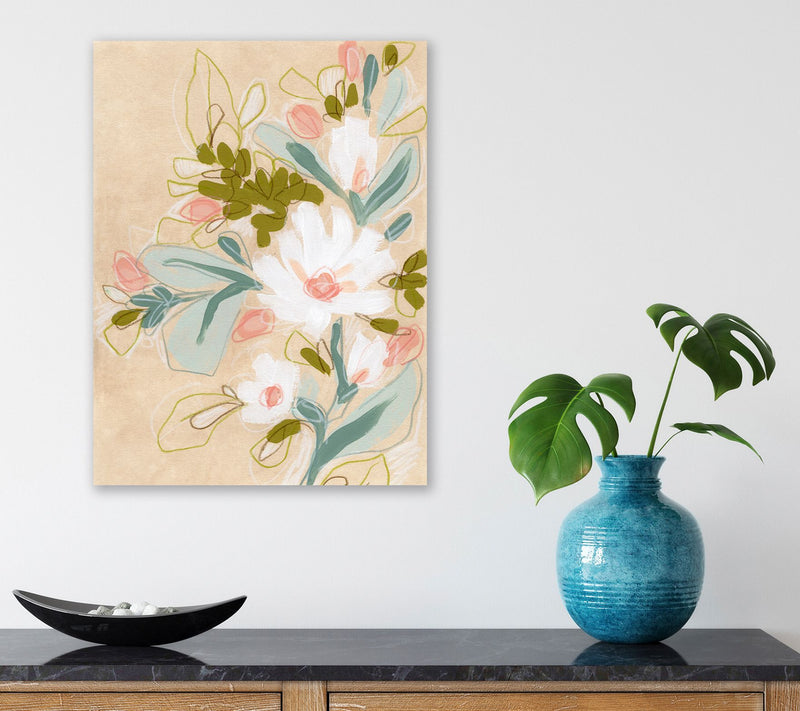 Courtside Market Spring Sketch II 16x20 Canvas — View 4